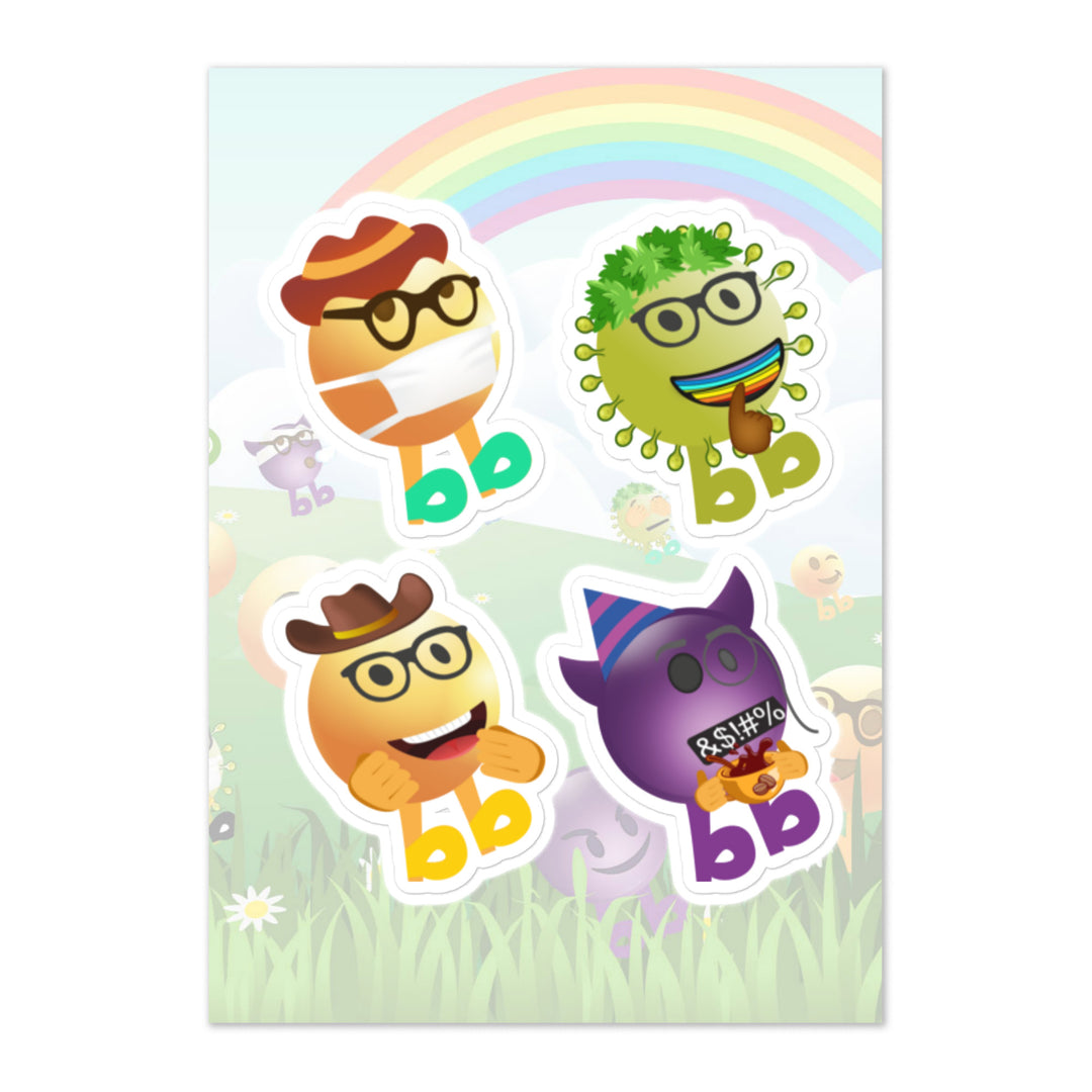 Megabb PaPa Stickers - Emojibb