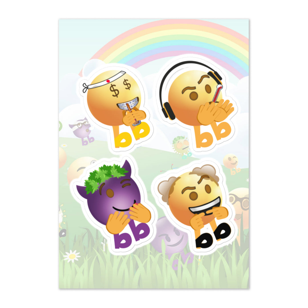 Megabb PaPa Stickers - Emojibb