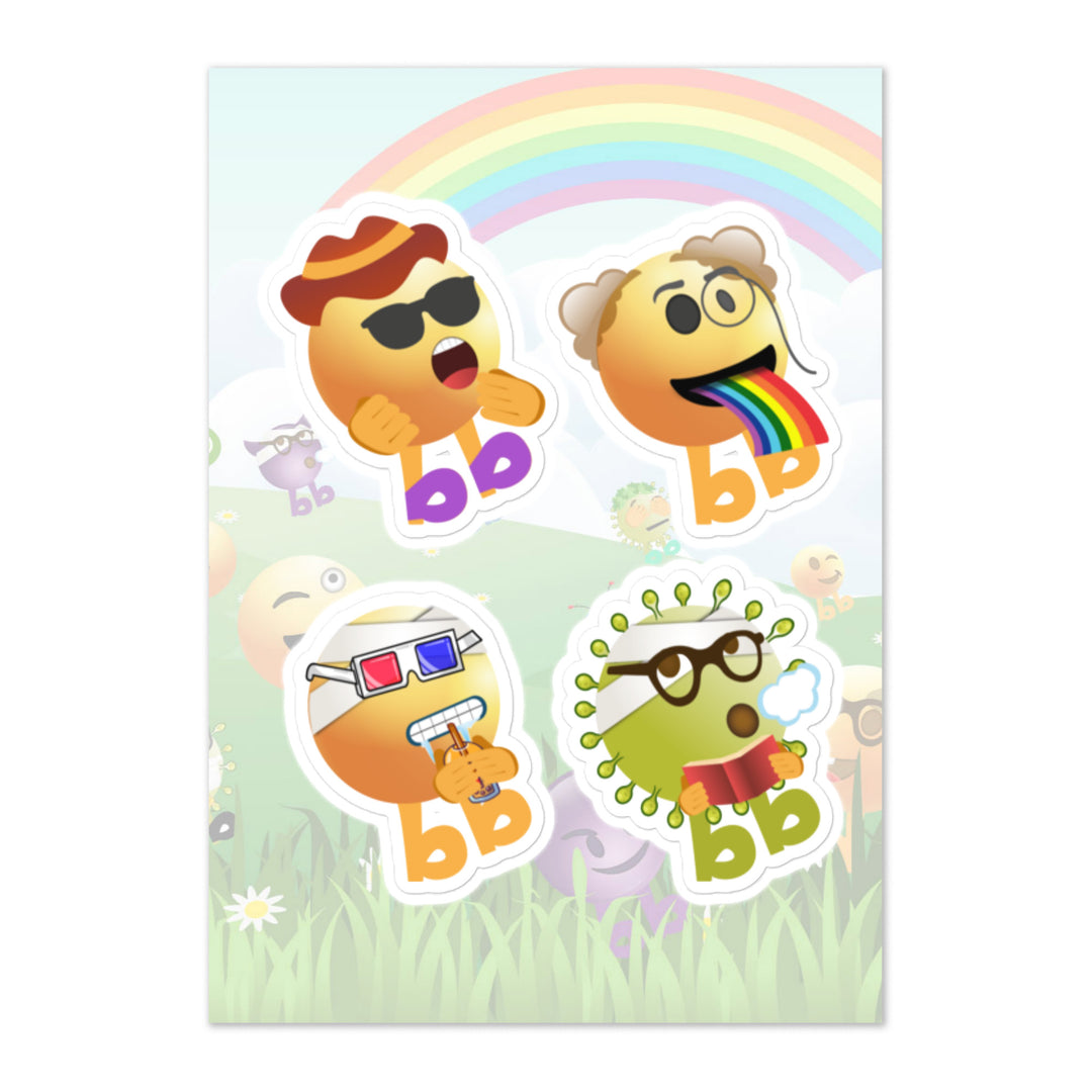 Megabb PaPa Stickers - Emojibb