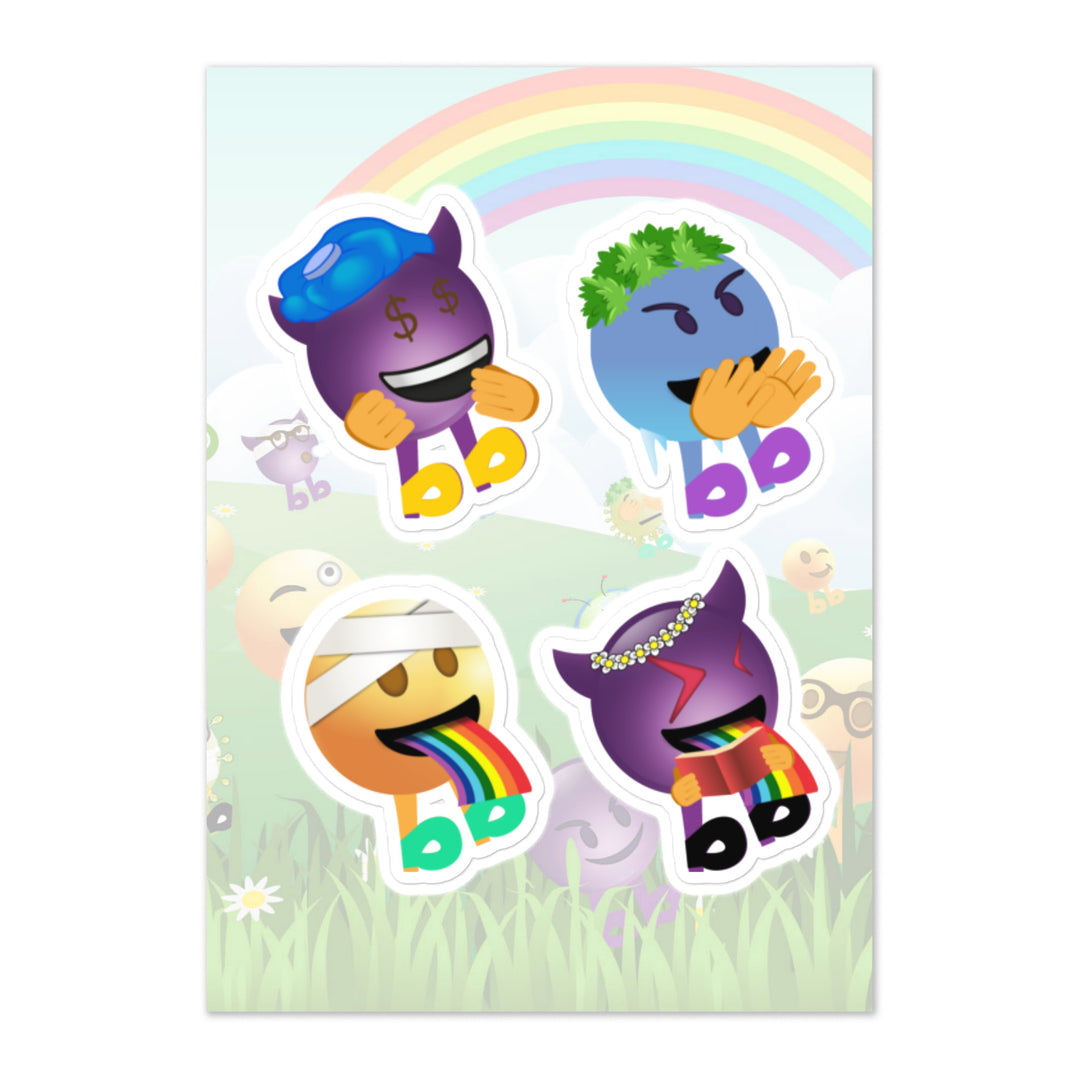 Megabb PaPa Stickers - Emojibb