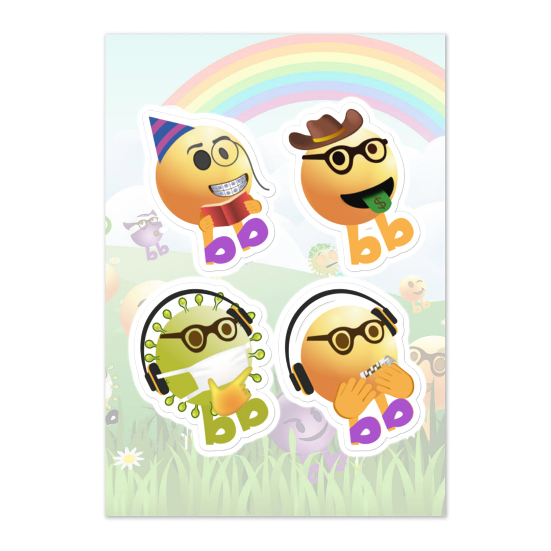 Megabb PaPa Stickers - Emojibb