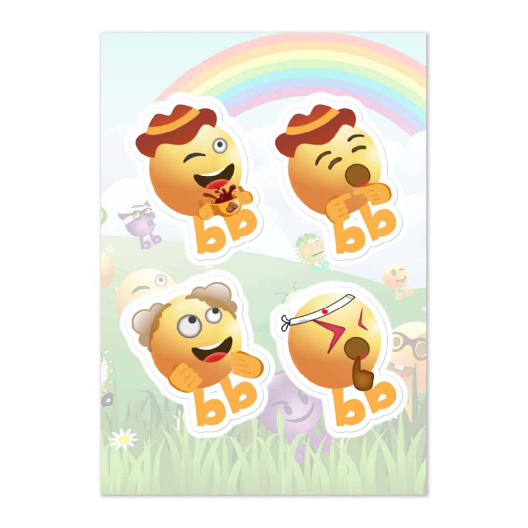 Megabb PaPa Stickers - Emojibb