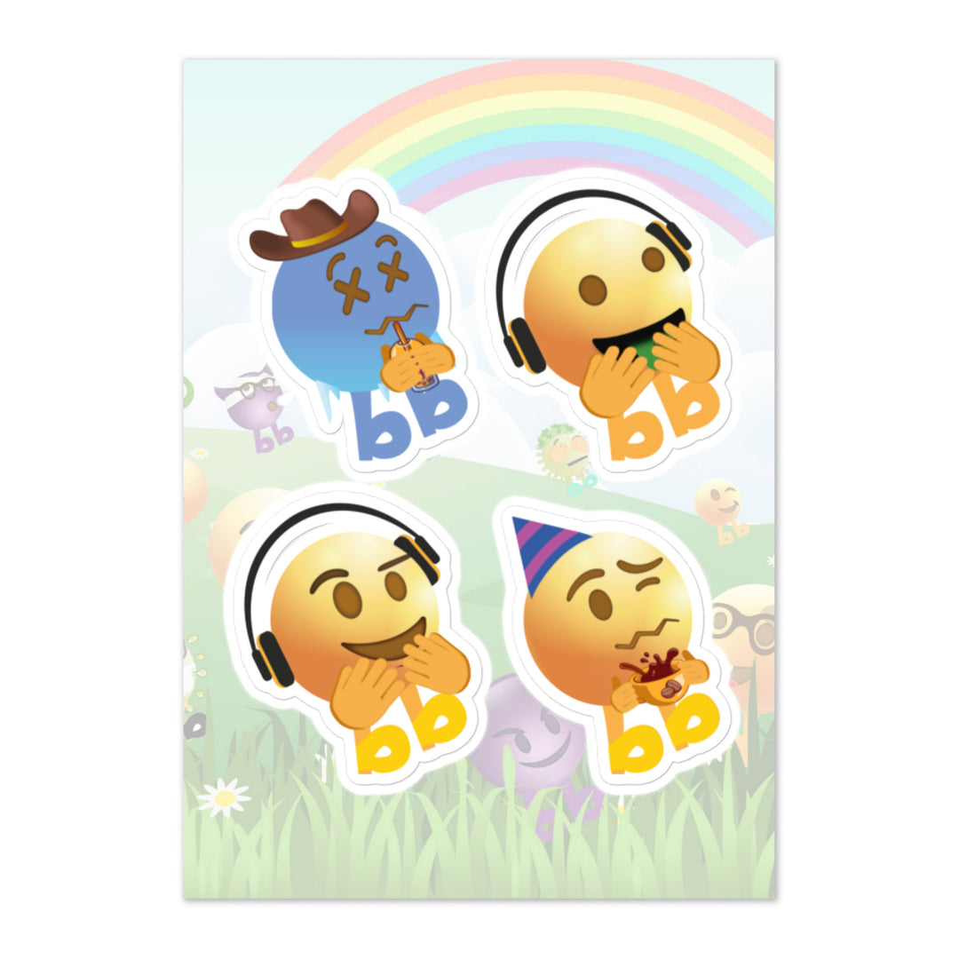 Megabb PaPa Stickers - Emojibb