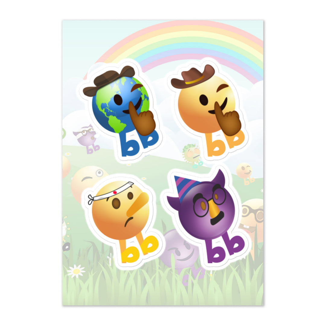 Megabb PaPa Stickers - Emojibb