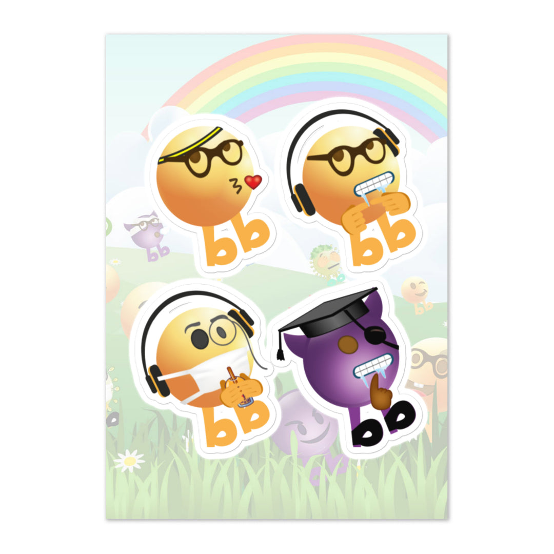 Megabb PaPa Stickers - Emojibb