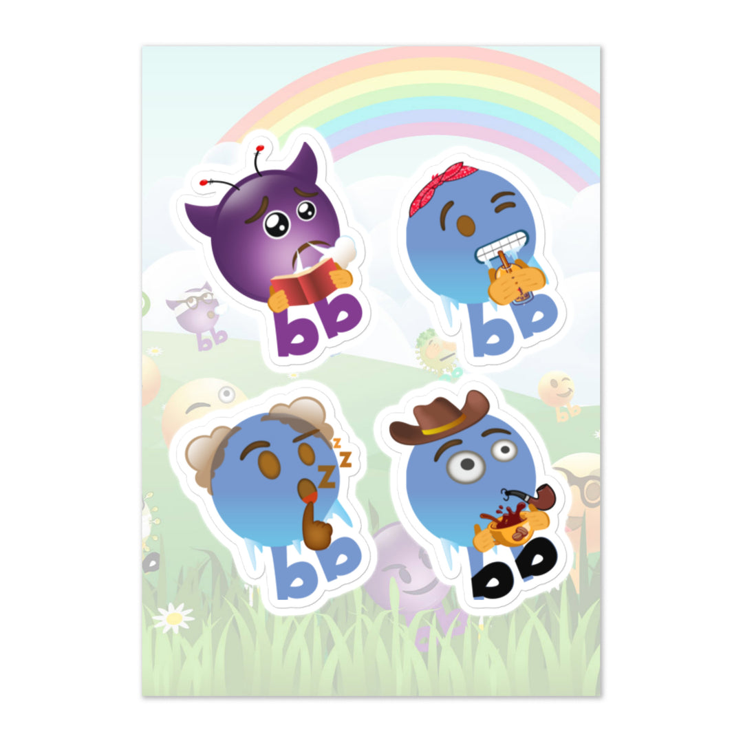Megabb PaPa Stickers - Emojibb