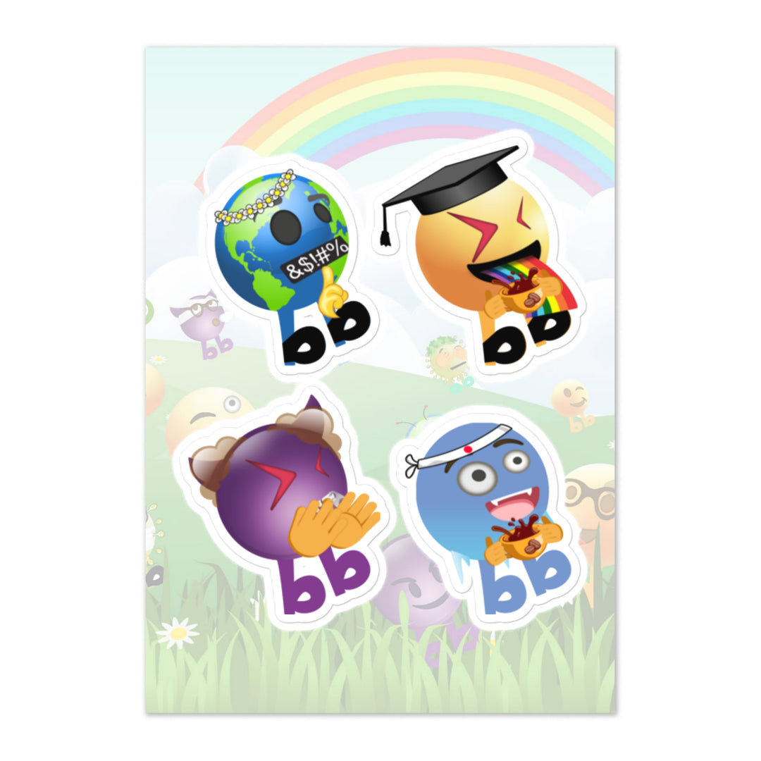Megabb PaPa Stickers - Emojibb