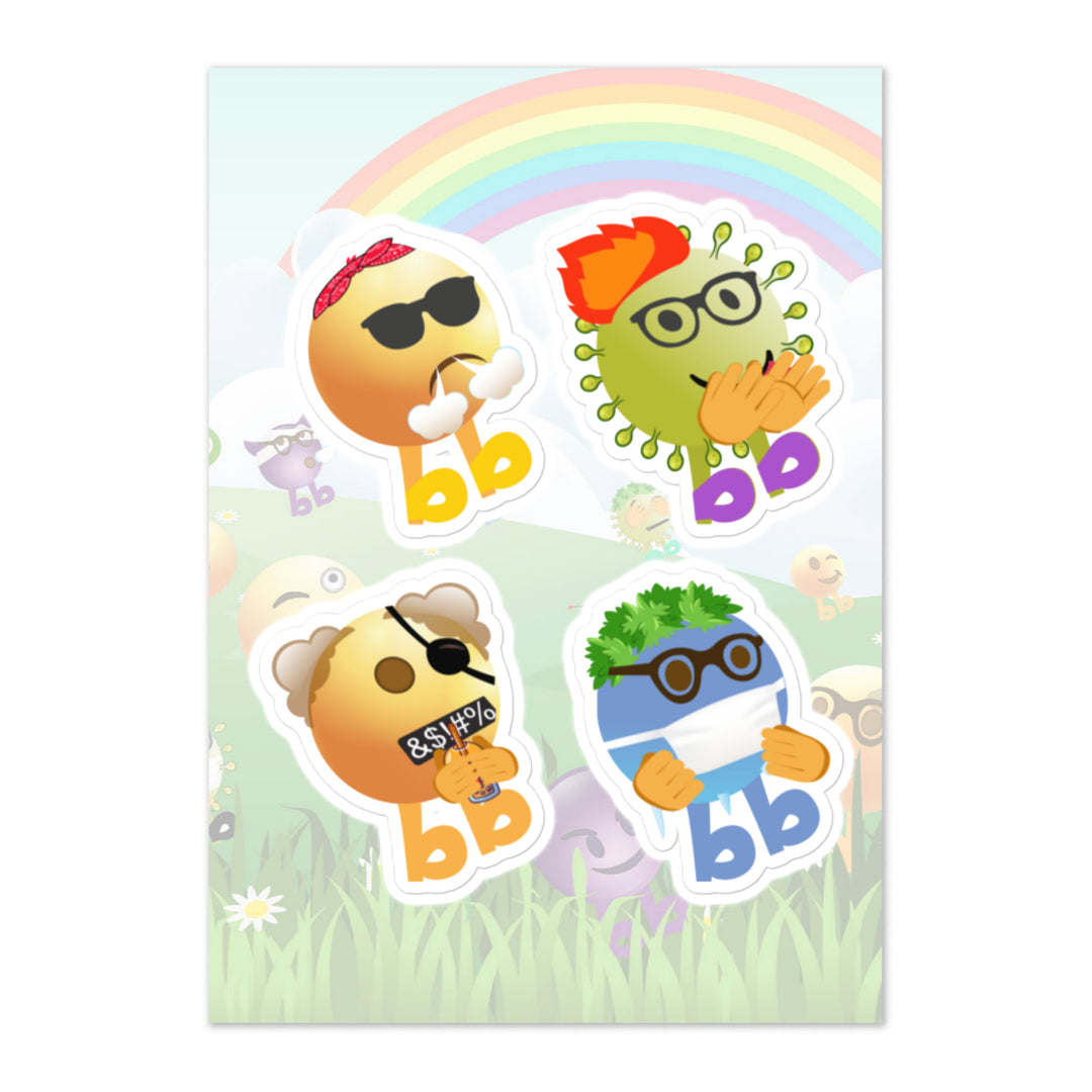 Megabb PaPa Stickers - Emojibb