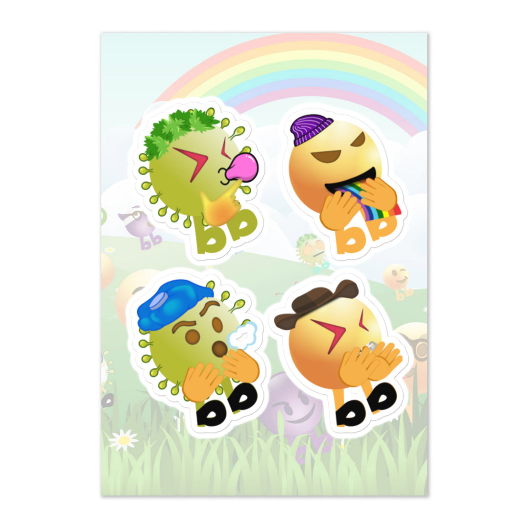 Megabb PaPa Stickers - Emojibb