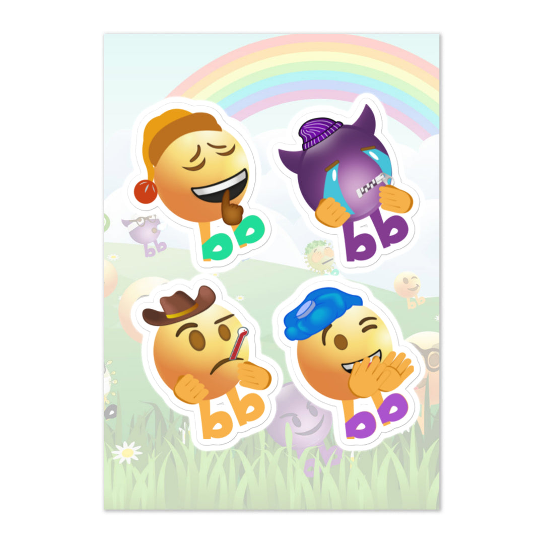 Megabb PaPa Stickers - Emojibb