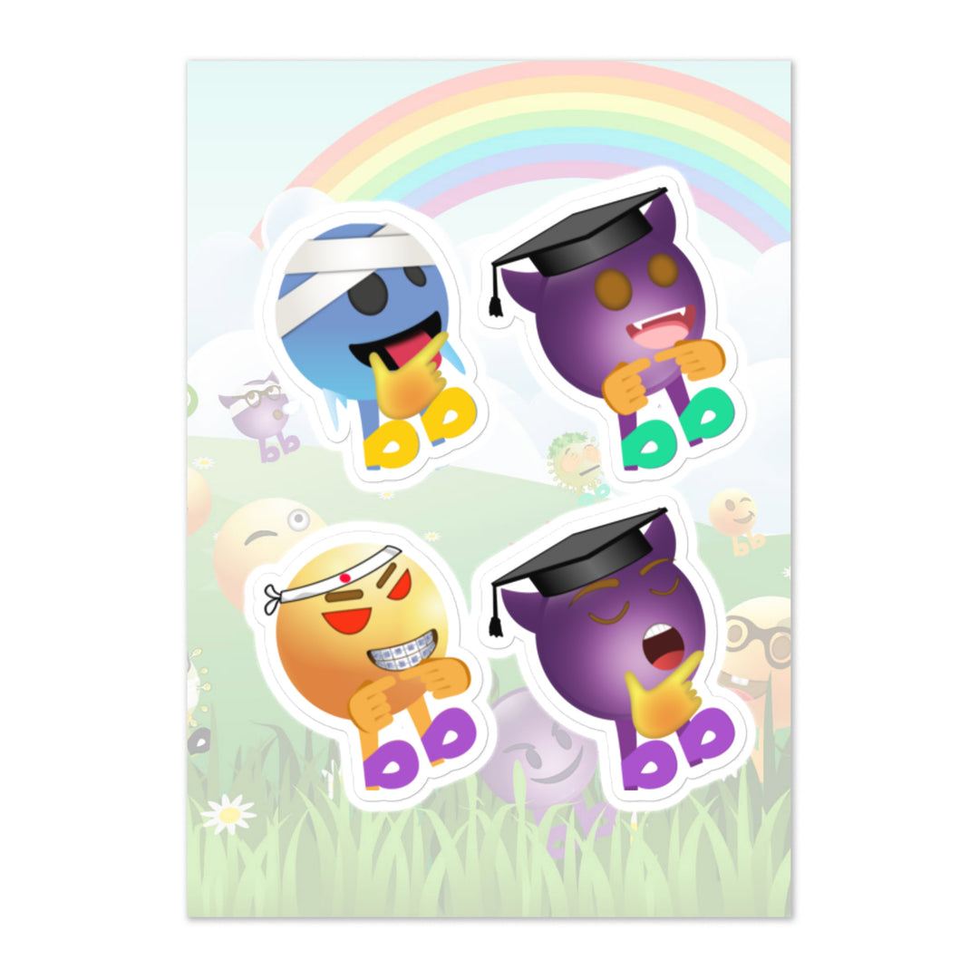 Megabb PaPa Stickers - Emojibb