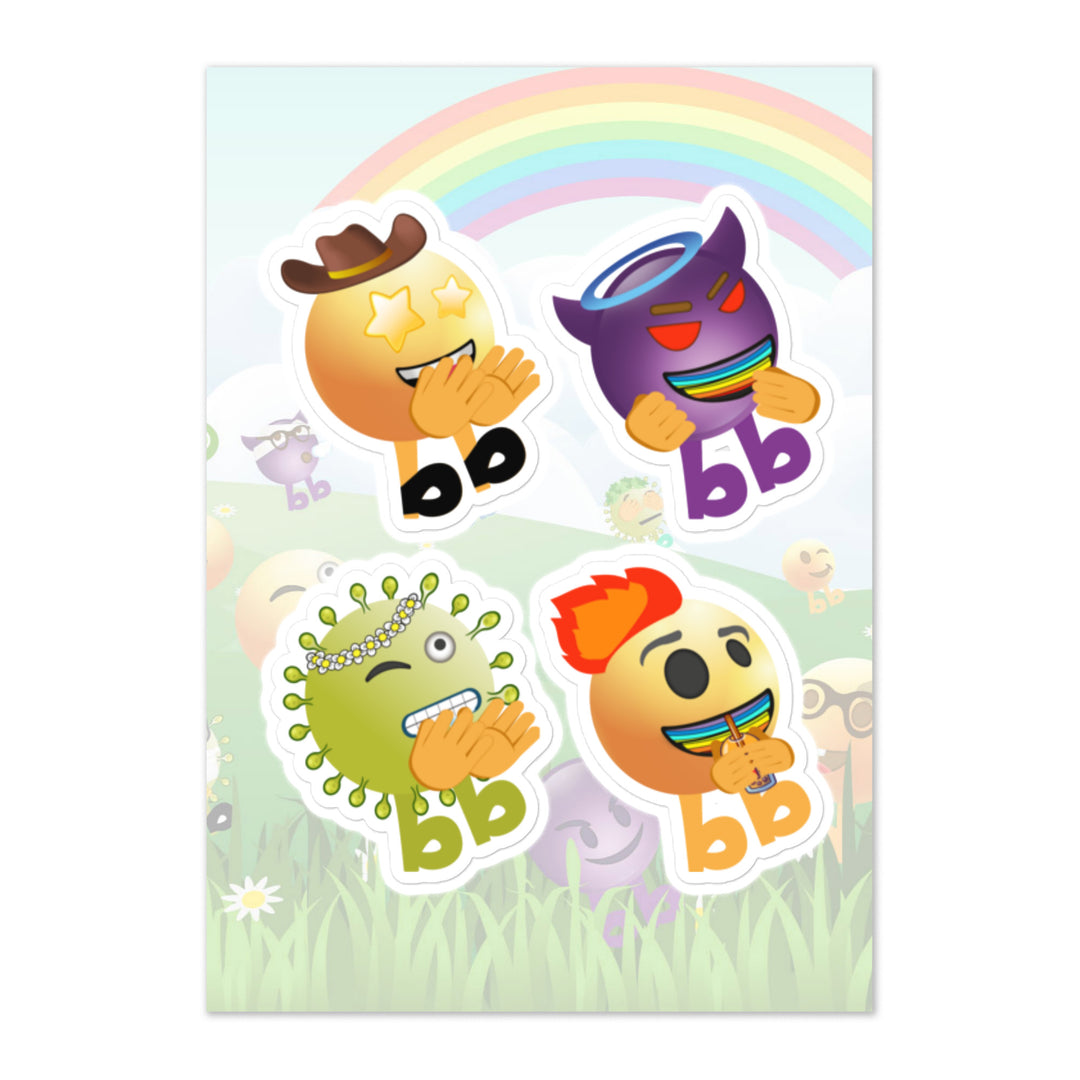 Megabb PaPa Stickers - Emojibb