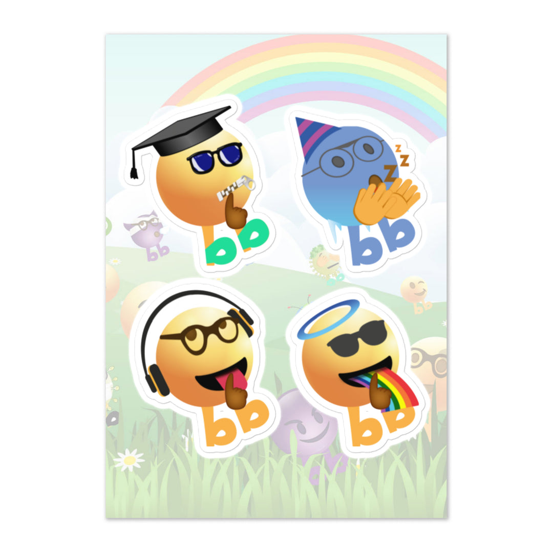 Megabb PaPa Stickers - Emojibb