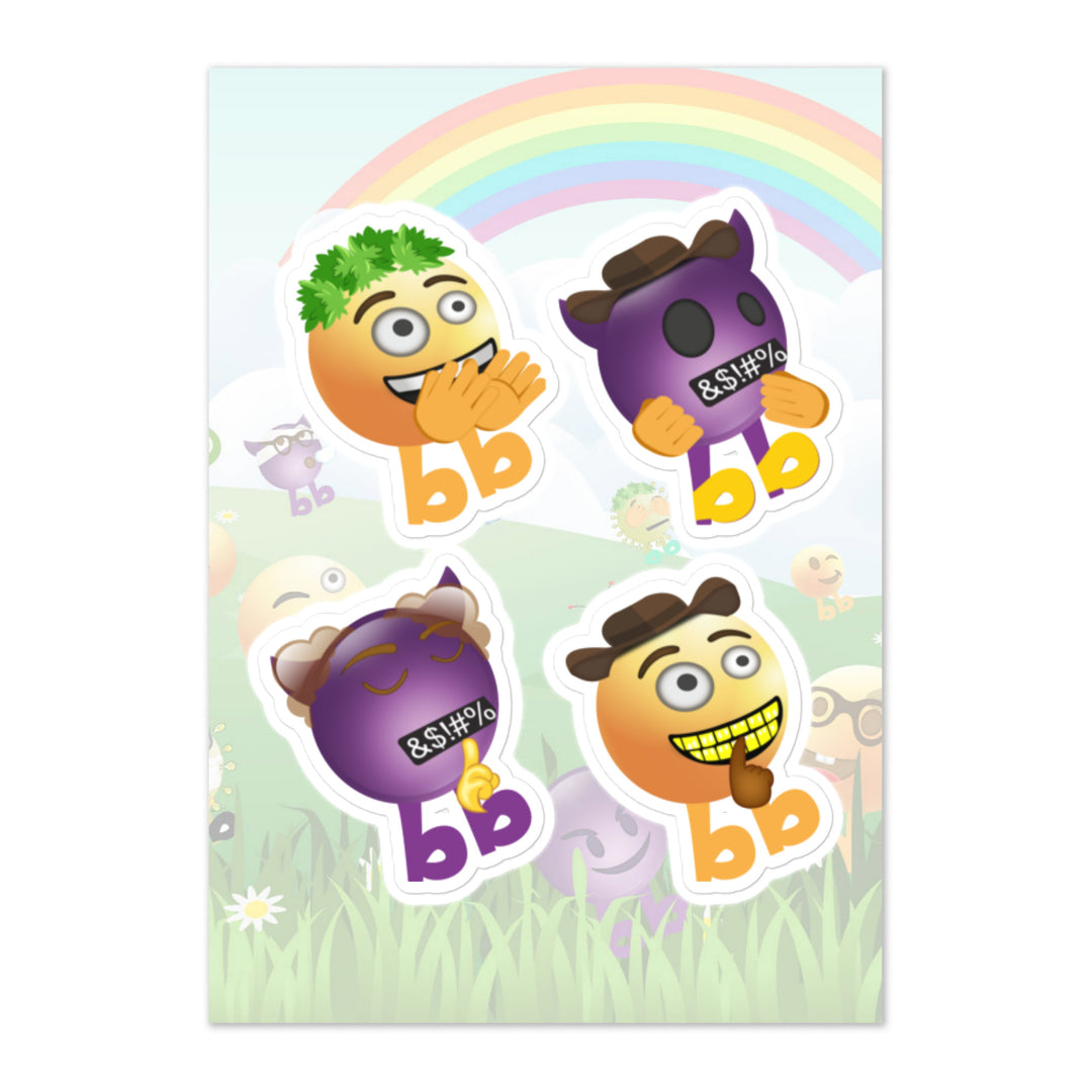 Megabb PaPa Stickers - Emojibb