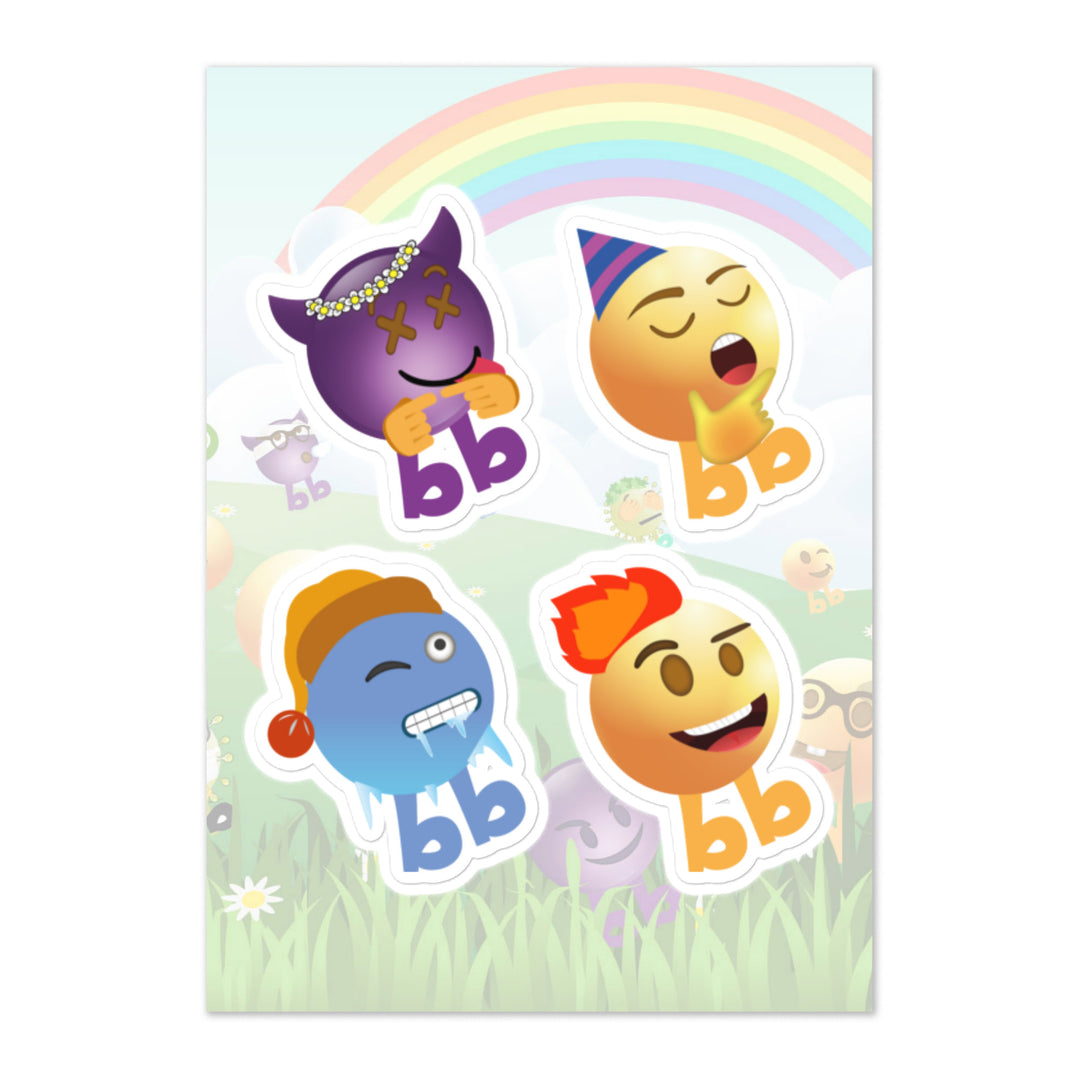 Megabb PaPa Stickers - Emojibb