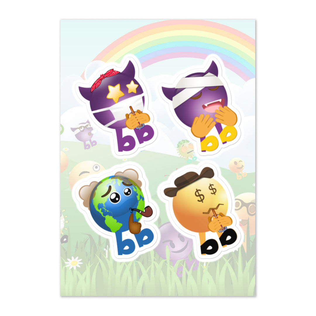 Megabb PaPa Stickers - Emojibb