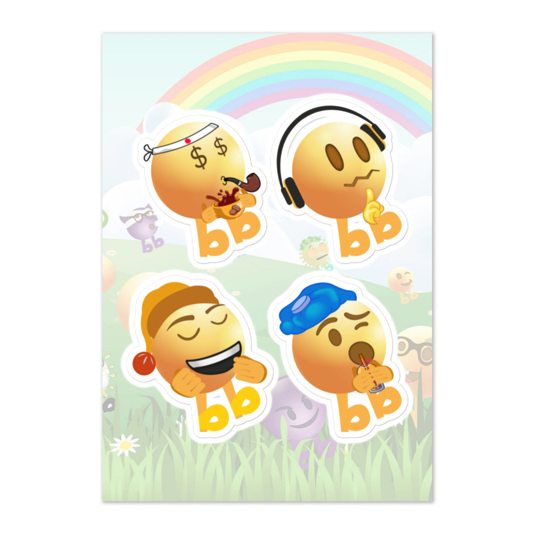 Megabb PaPa Stickers - Emojibb