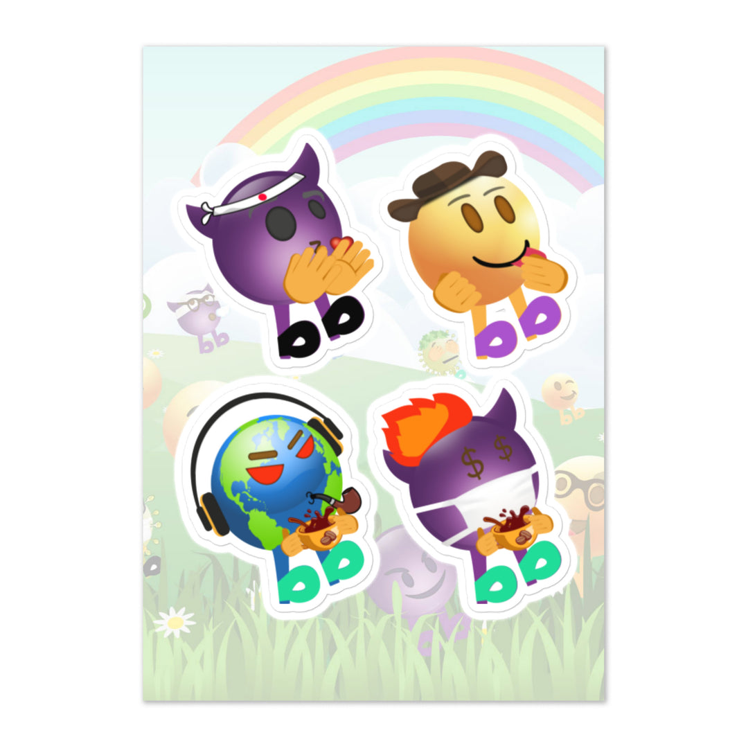 Megabb PaPa Stickers - Emojibb