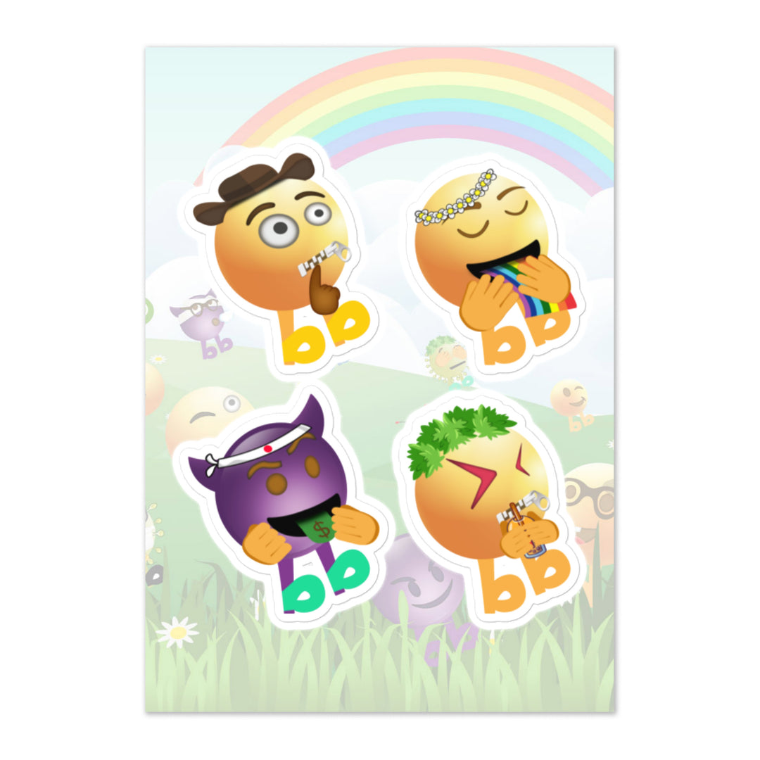Megabb PaPa Stickers - Emojibb