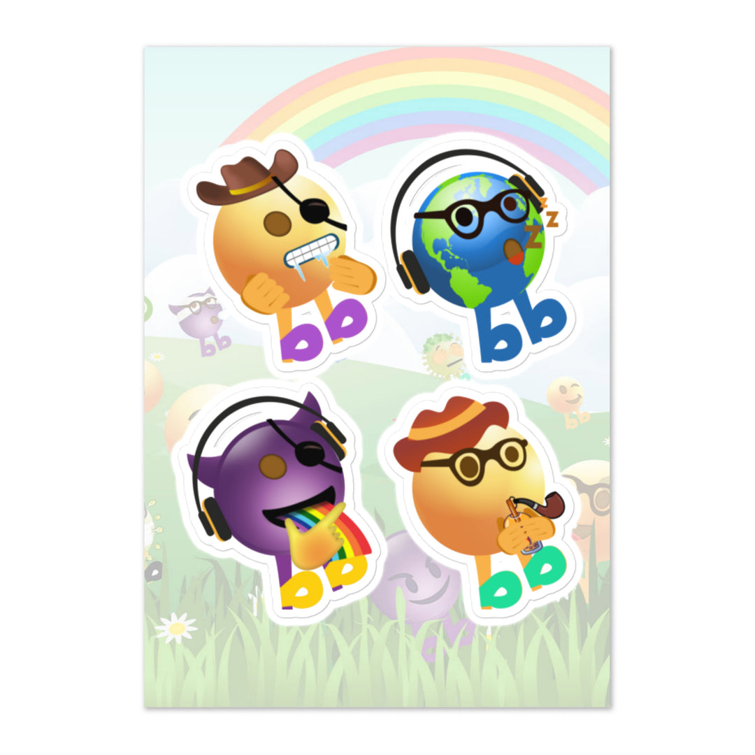 Megabb PaPa Stickers - Emojibb