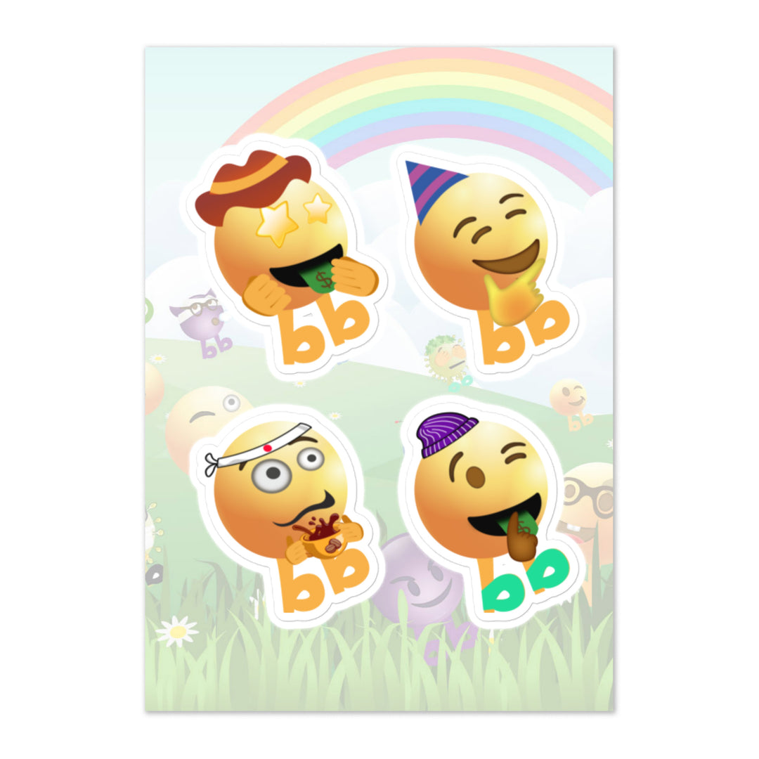Megabb PaPa Stickers - Emojibb