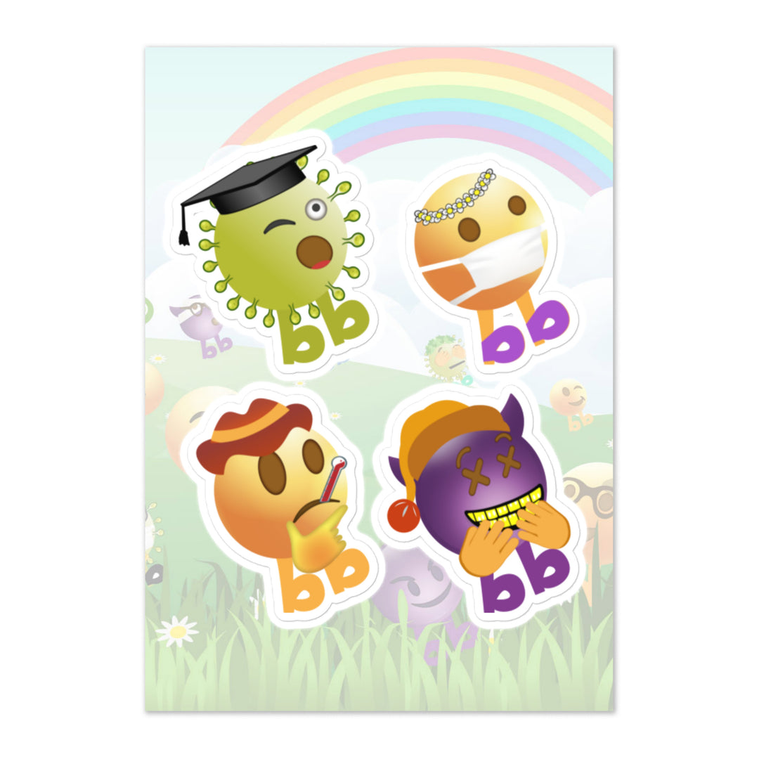 Megabb PaPa Stickers - Emojibb