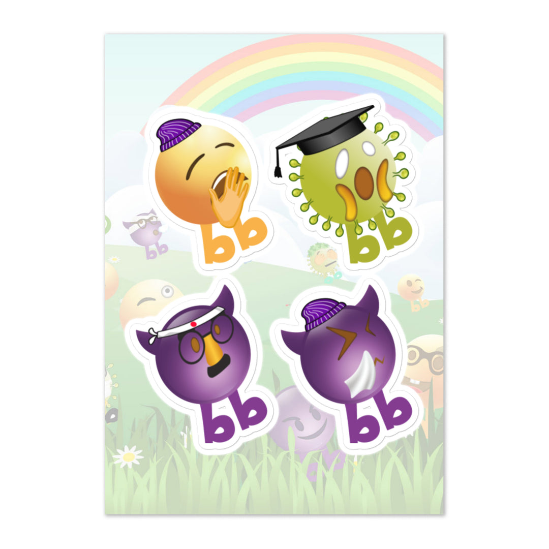 Megabb PaPa Stickers - Emojibb