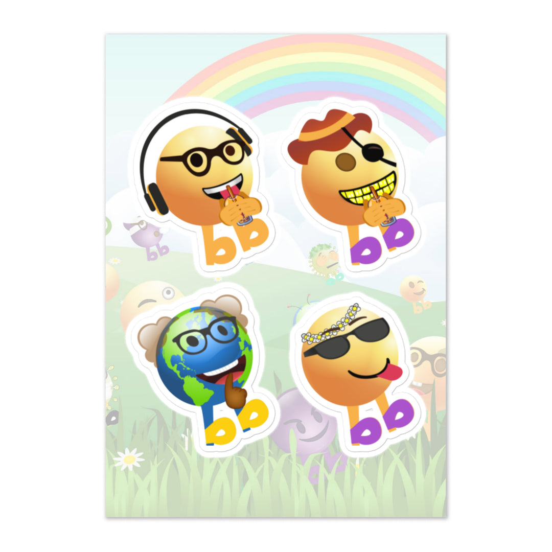 Megabb PaPa Stickers - Emojibb