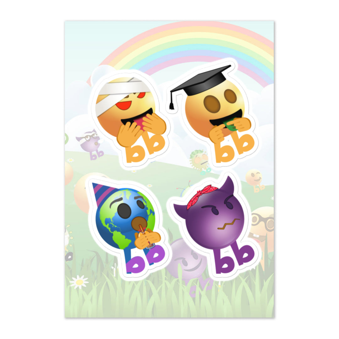 Megabb PaPa Stickers - Emojibb
