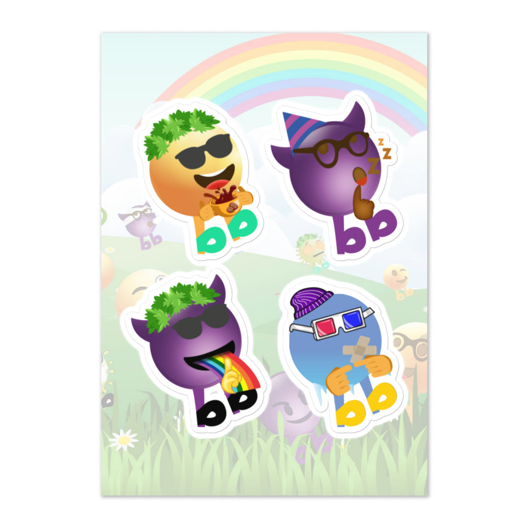 Megabb PaPa Stickers - Emojibb