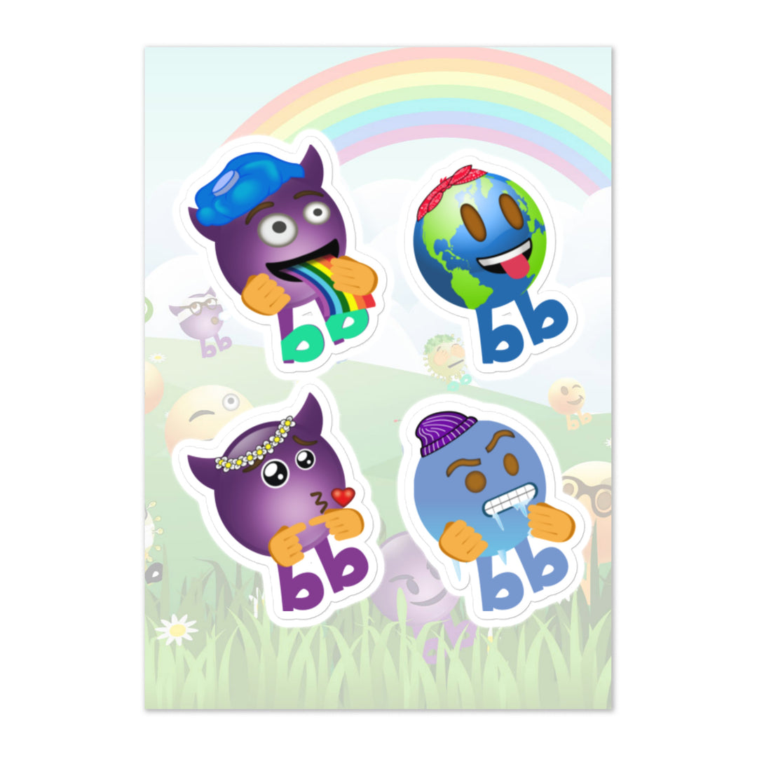 Megabb PaPa Stickers - Emojibb