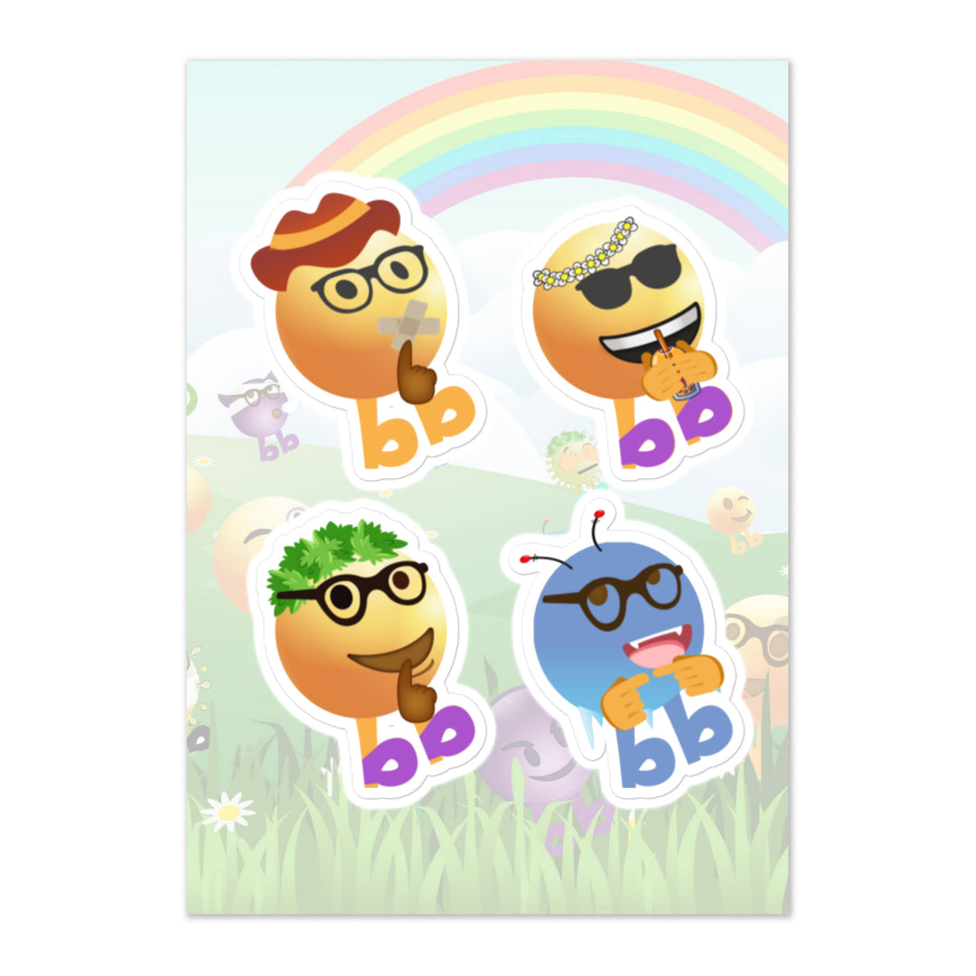 Megabb PaPa Stickers - Emojibb
