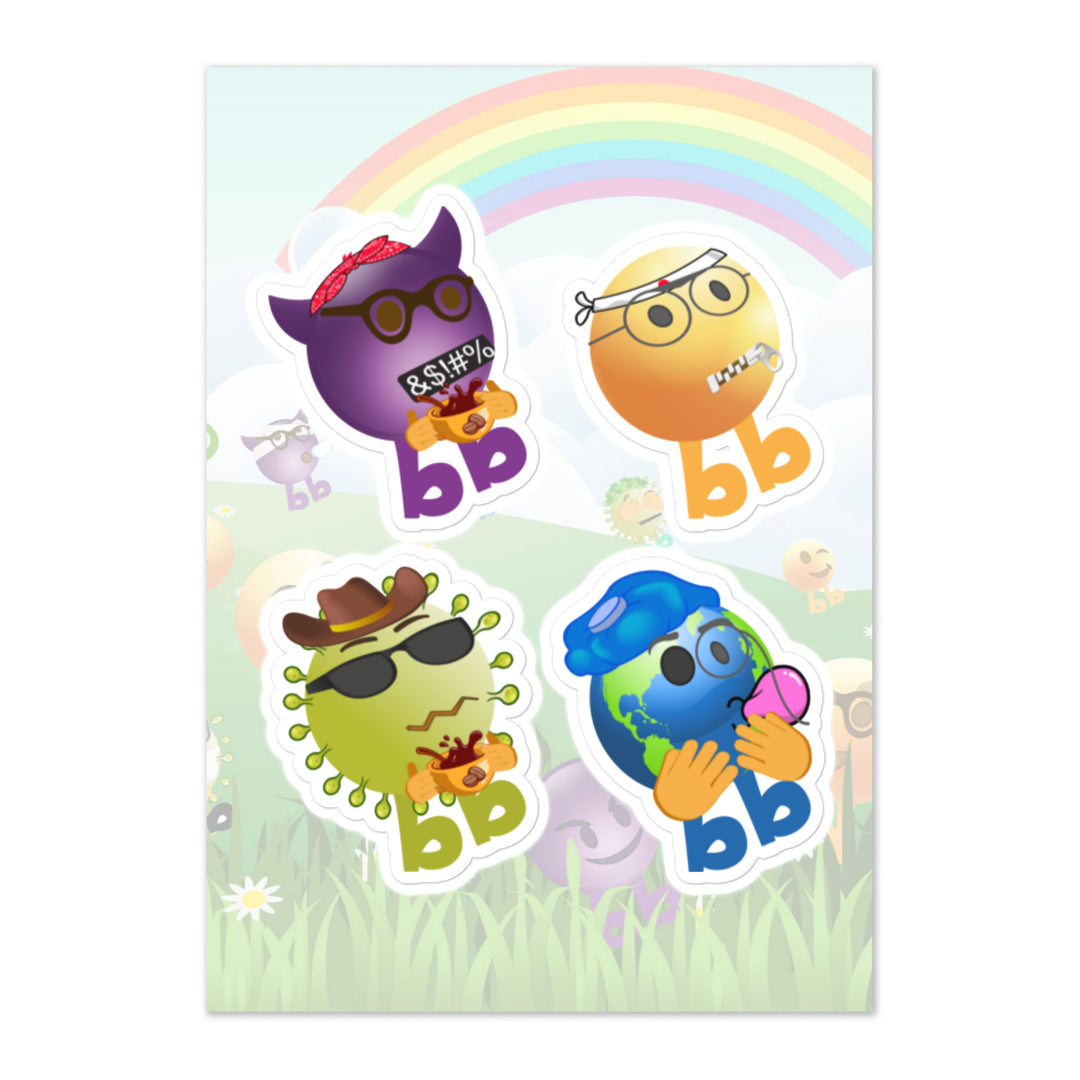 Megabb PaPa Stickers - Emojibb