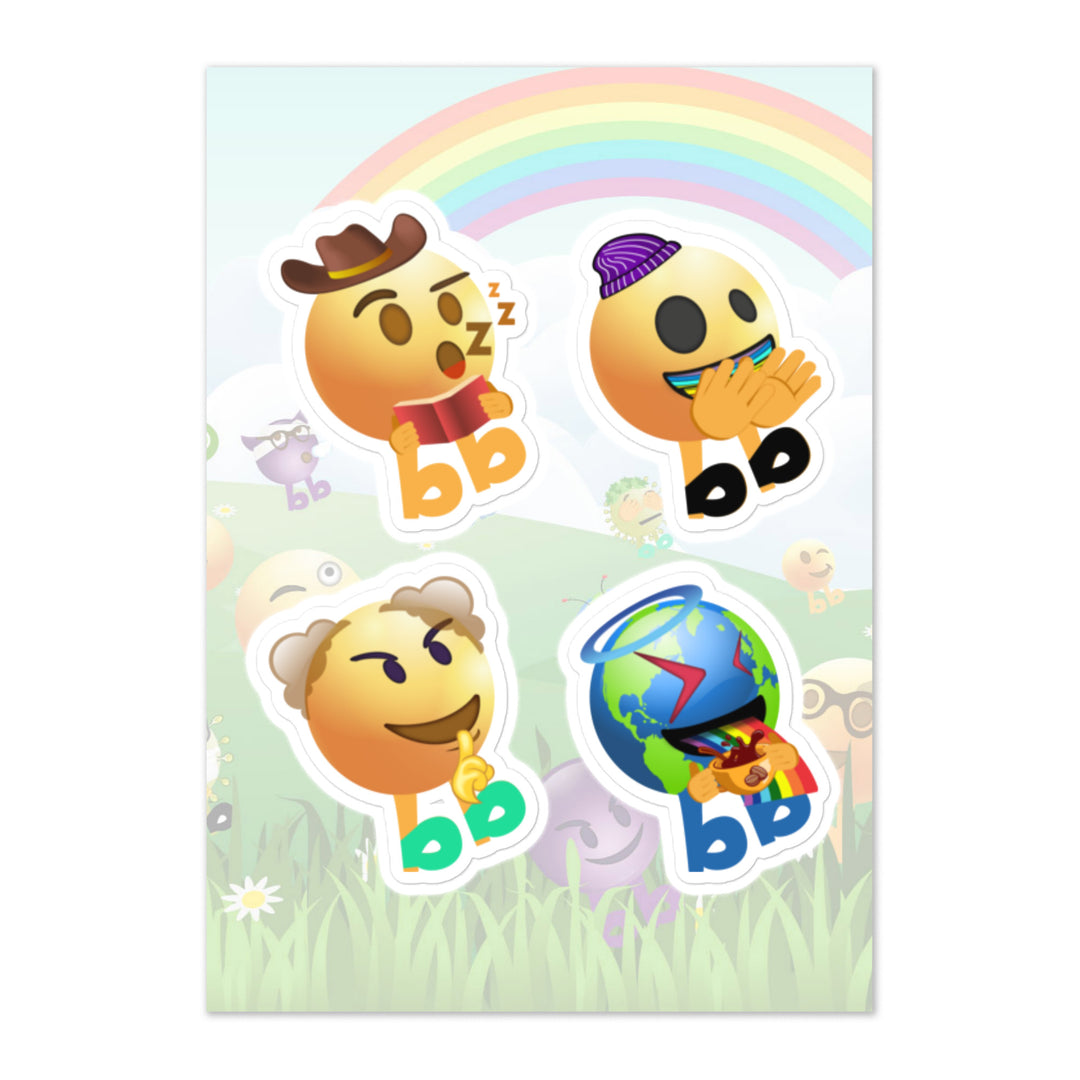 Megabb PaPa Stickers - Emojibb