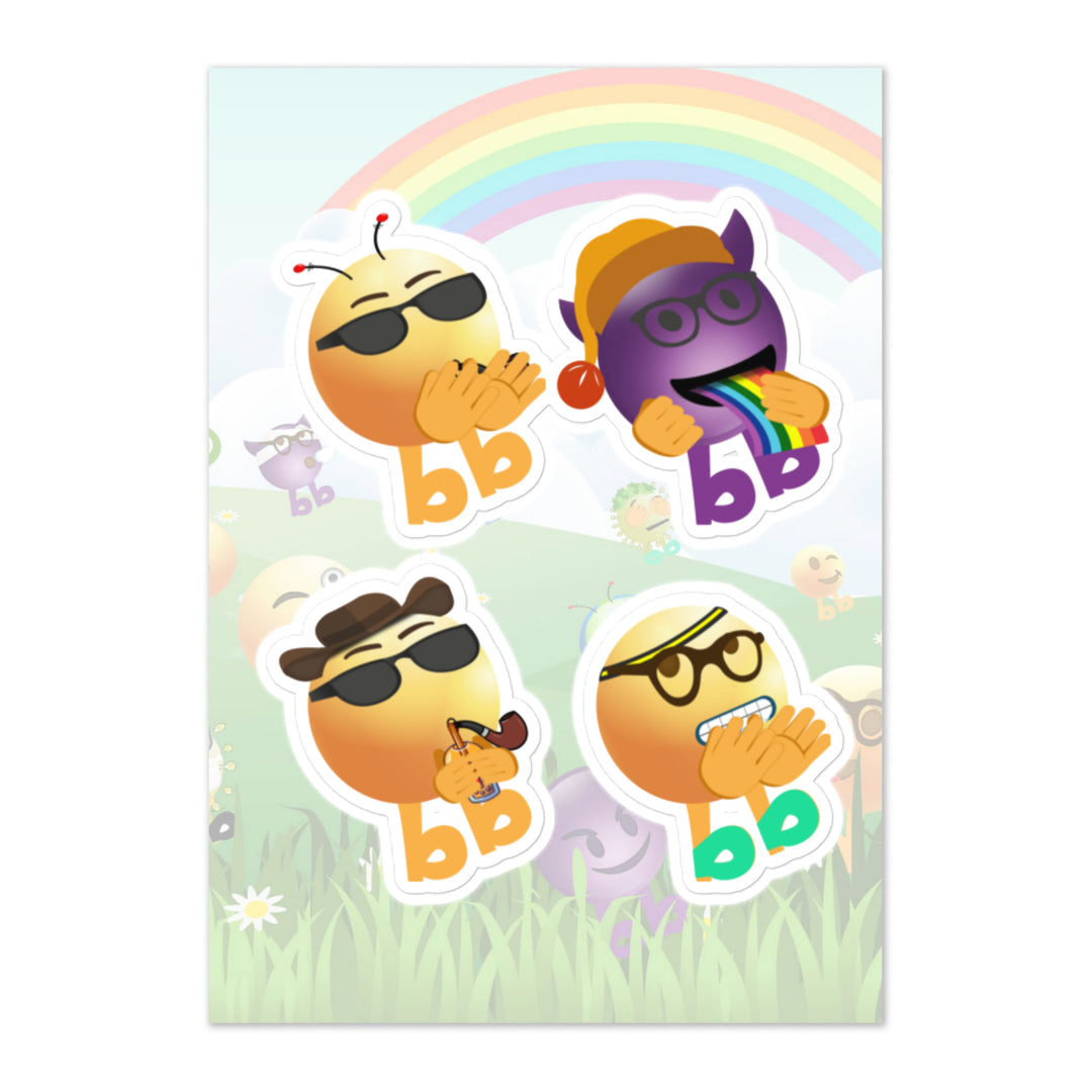 Megabb PaPa Stickers - Emojibb