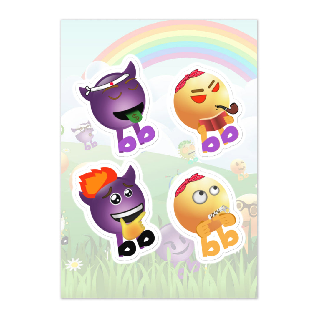 Megabb PaPa Stickers - Emojibb