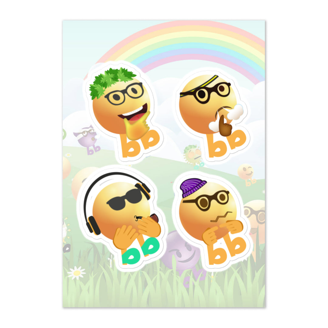 Megabb PaPa Stickers - Emojibb