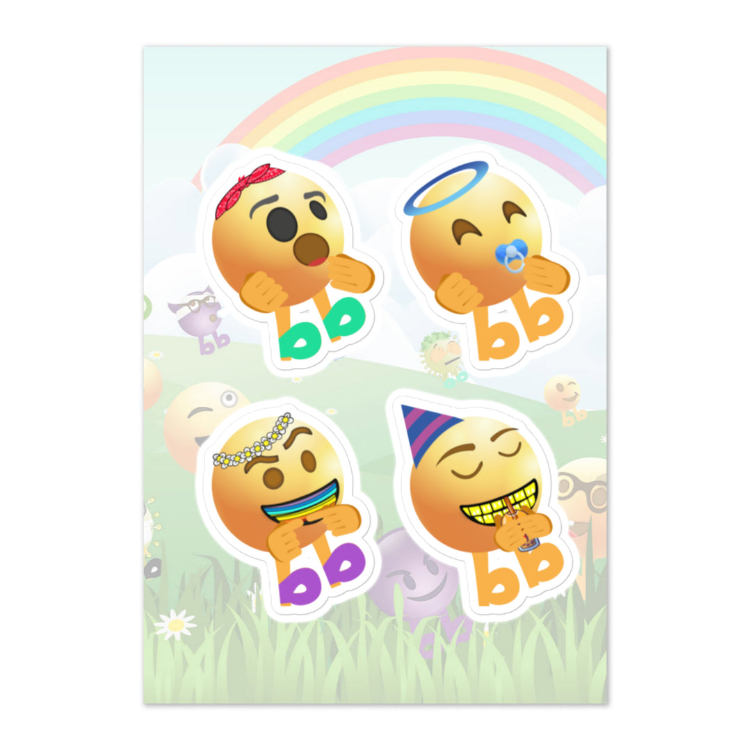 Megabb PaPa Stickers - Emojibb