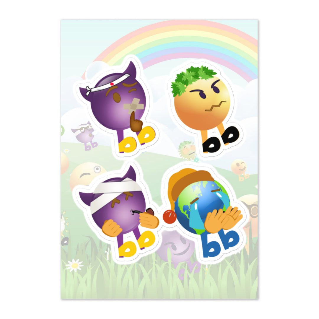 Megabb PaPa Stickers - Emojibb