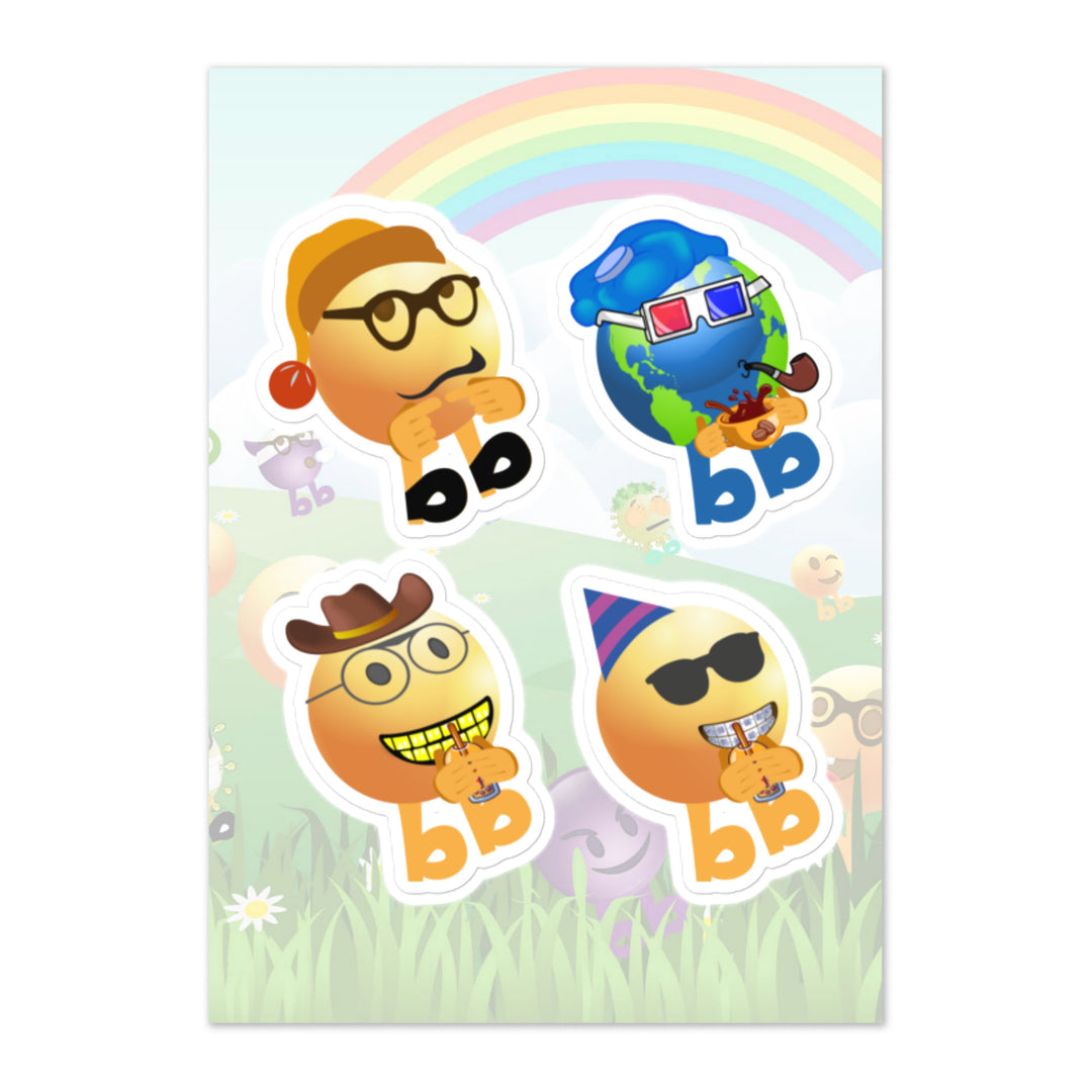 Megabb PaPa Stickers - Emojibb