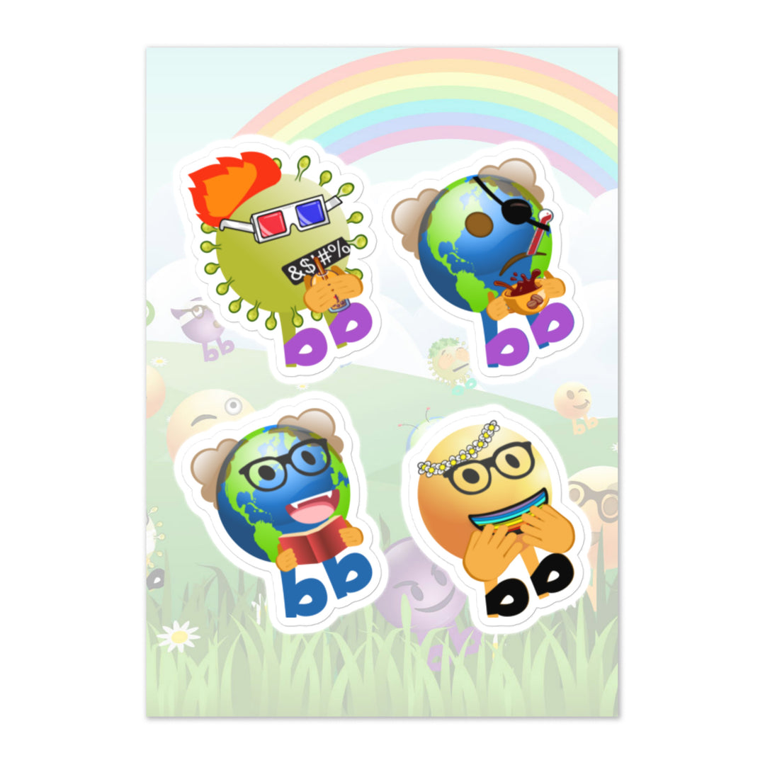 Megabb PaPa Stickers - Emojibb