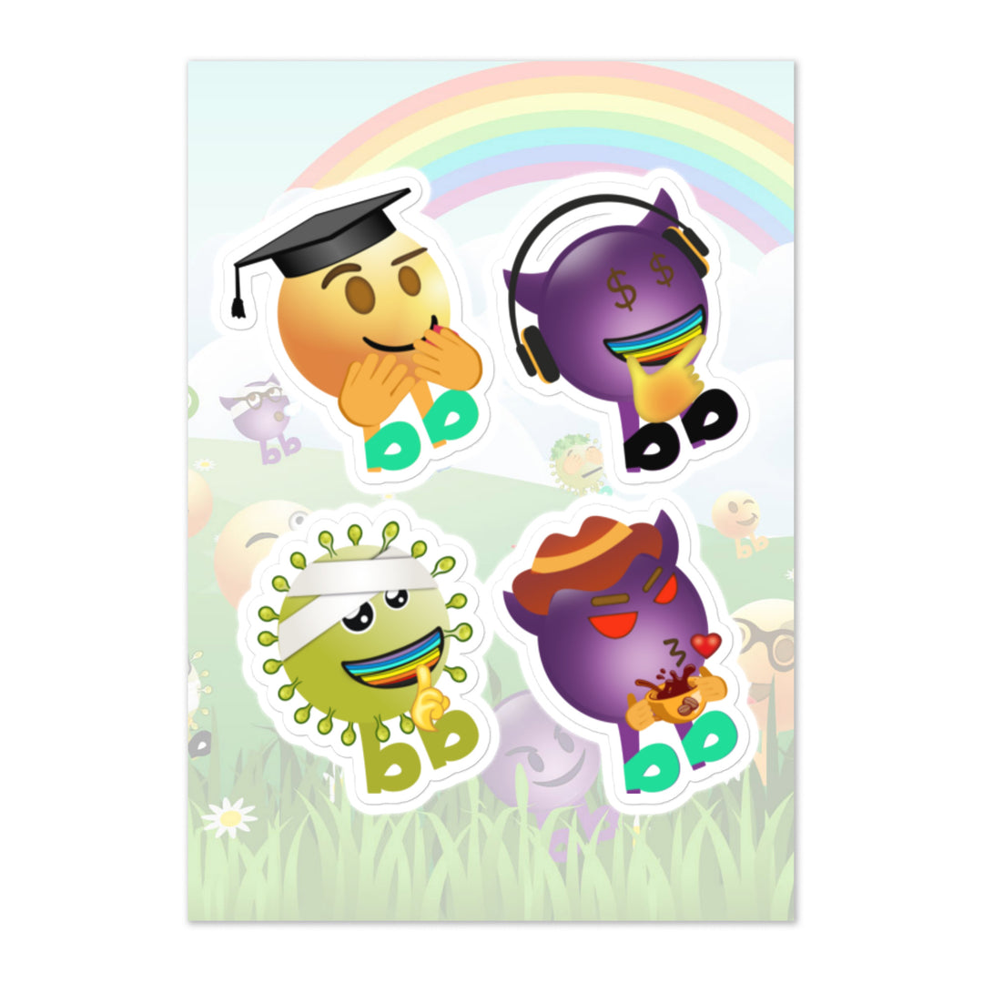 Megabb PaPa Stickers - Emojibb