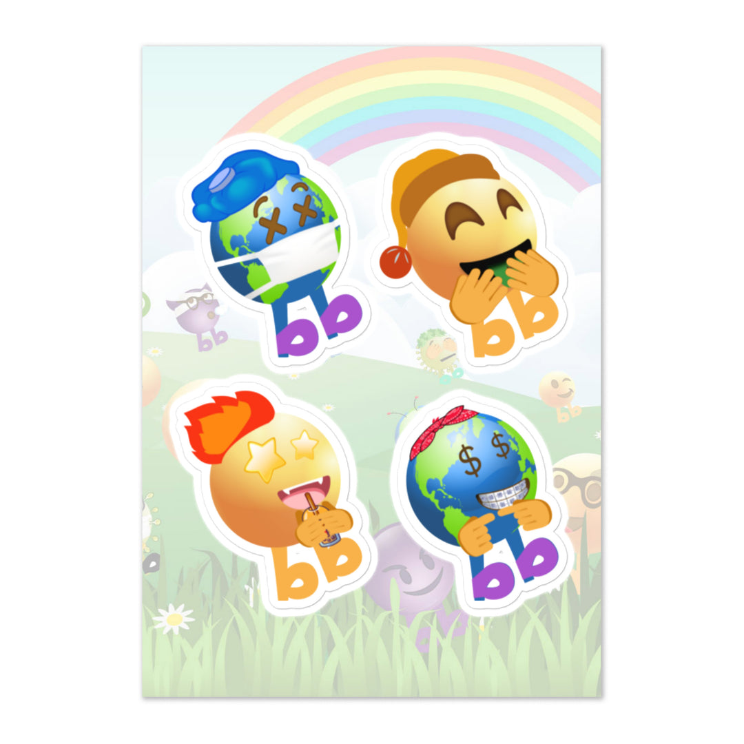 Megabb PaPa Stickers - Emojibb