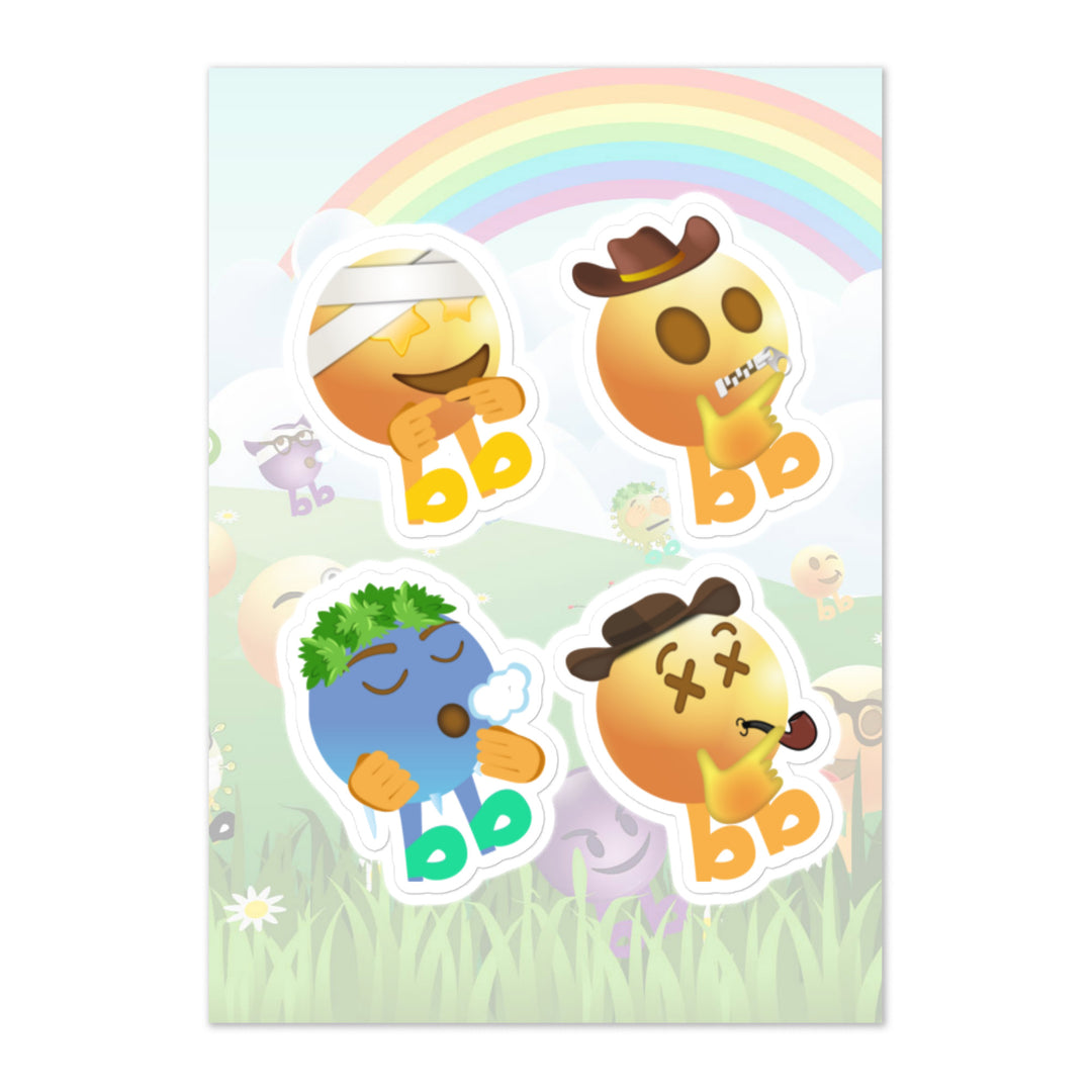 Megabb PaPa Stickers - Emojibb