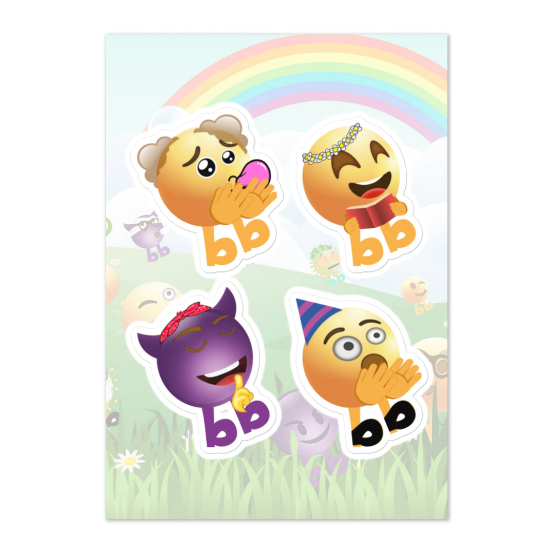 Megabb PaPa Stickers - Emojibb