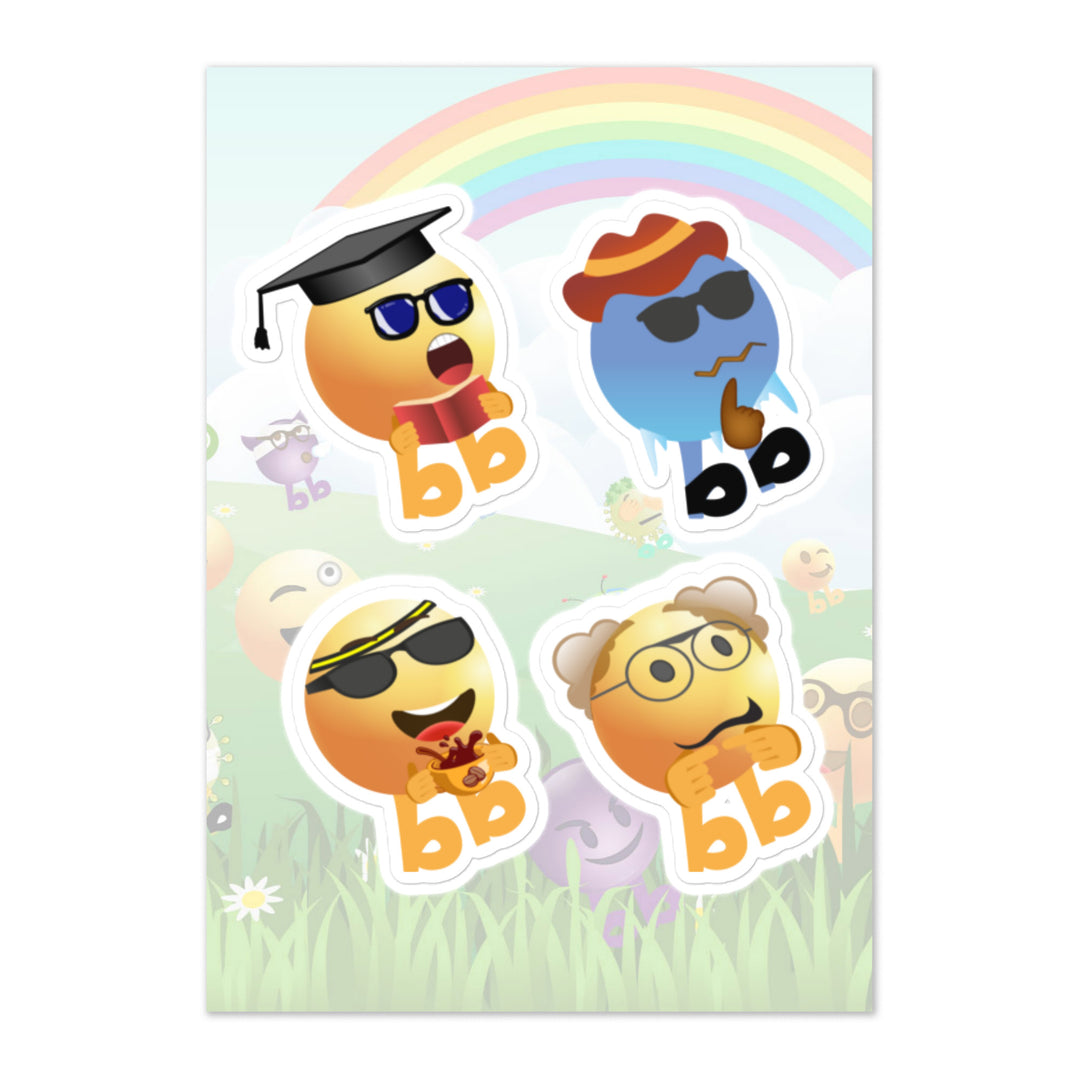 Megabb PaPa Stickers - Emojibb