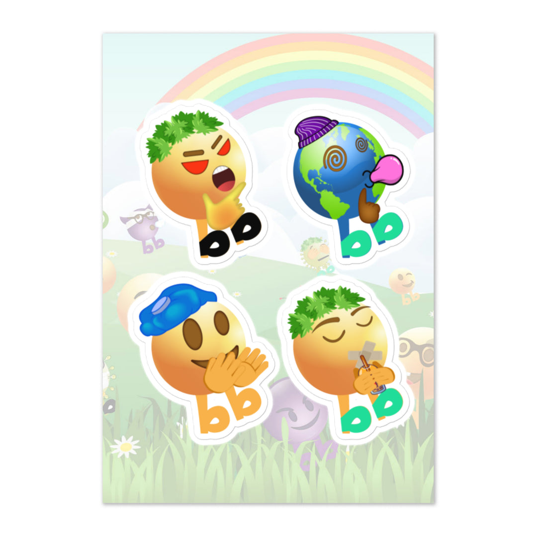 Megabb PaPa Stickers - Emojibb