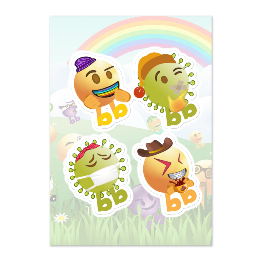 Megabb PaPa Stickers - Emojibb