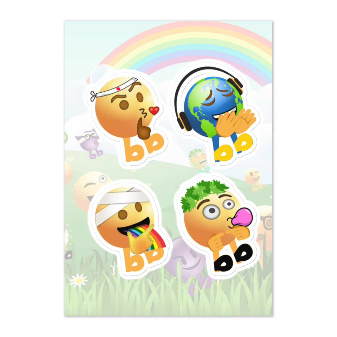 Megabb PaPa Stickers - Emojibb