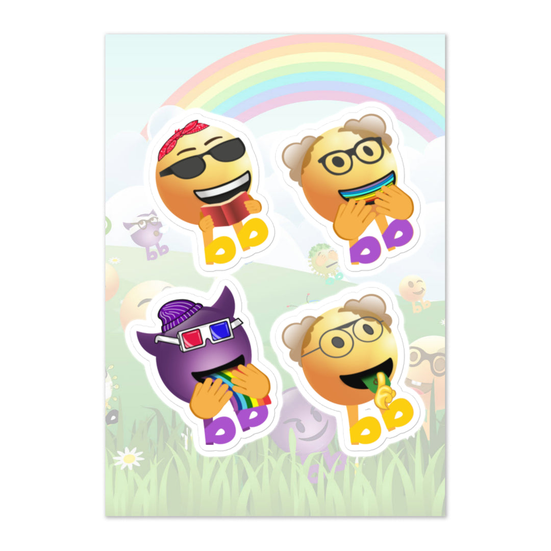 Megabb PaPa Stickers - Emojibb